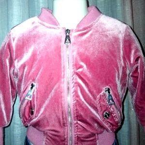 Pink Bomber Jacket